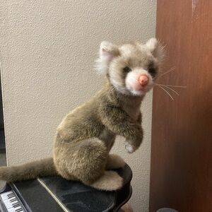Charming Plush Ferret Toy